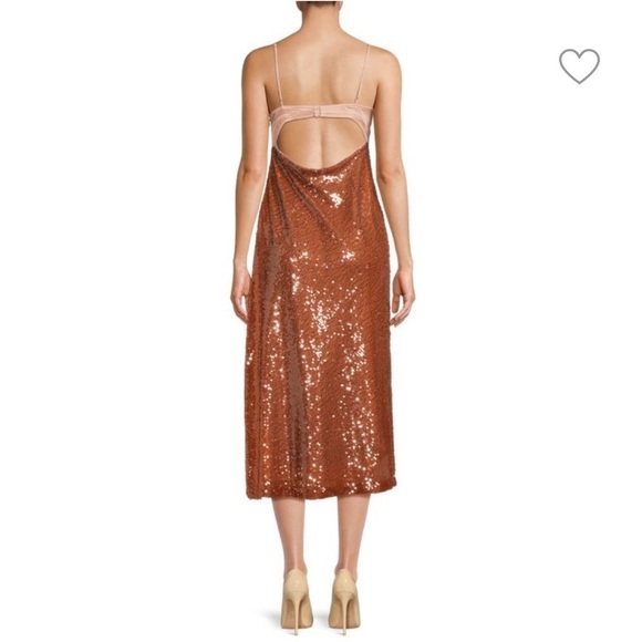 A.L.C. Gisele Sequin Midaxi Empire Dress - Picture 7 of 12